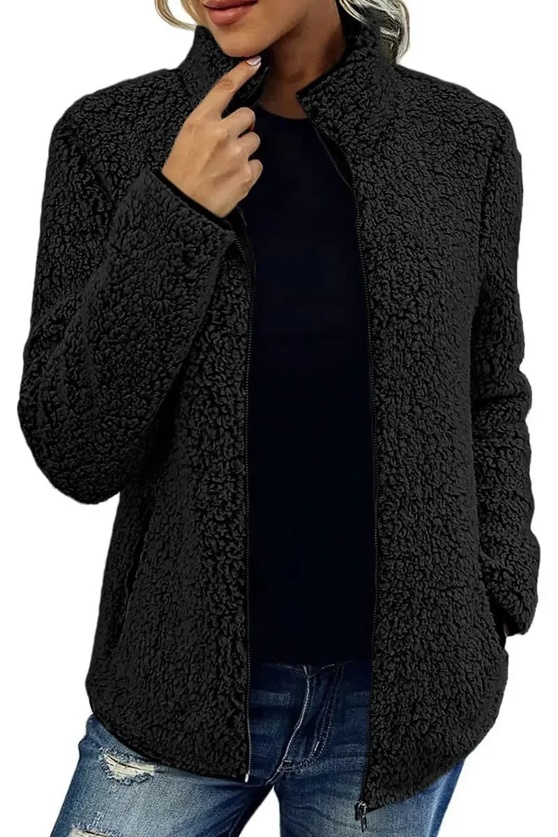 Katie | Premium Fleece Zip-Up Jacket