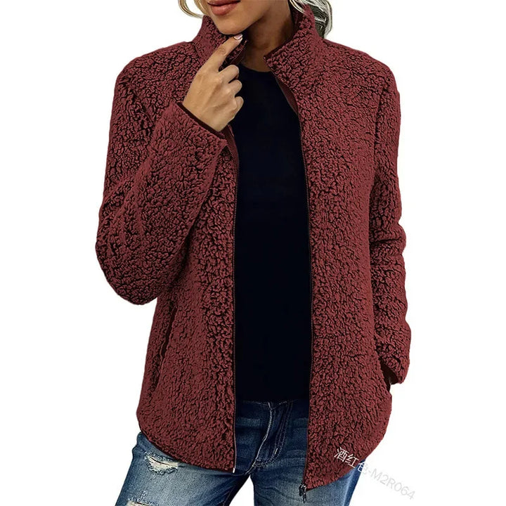 Katie | Premium Fleece Zip-Up Jacket