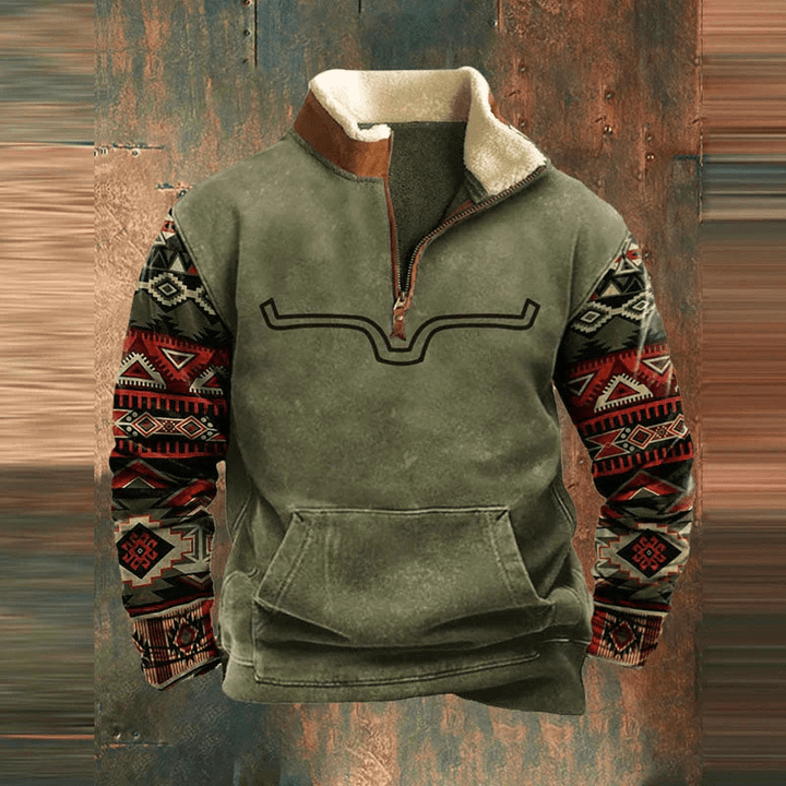 Dakota | Graphic Zip-Up Sweatshirt