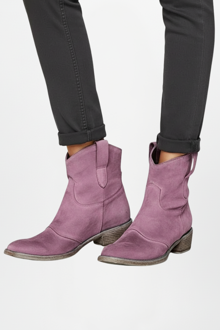 Women’s Ankle Boots with Pull Tabs
