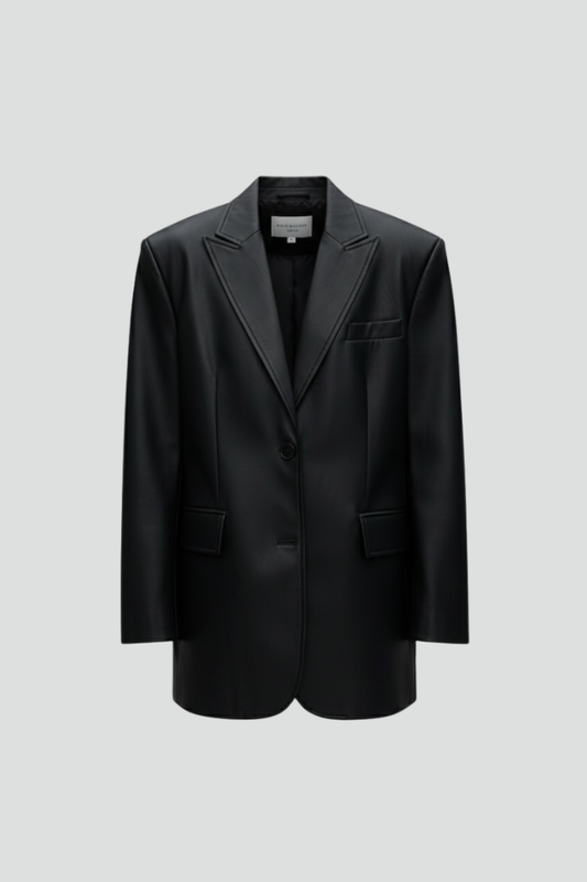 Women’s Blazer with Notched Lapel and Front Fastening