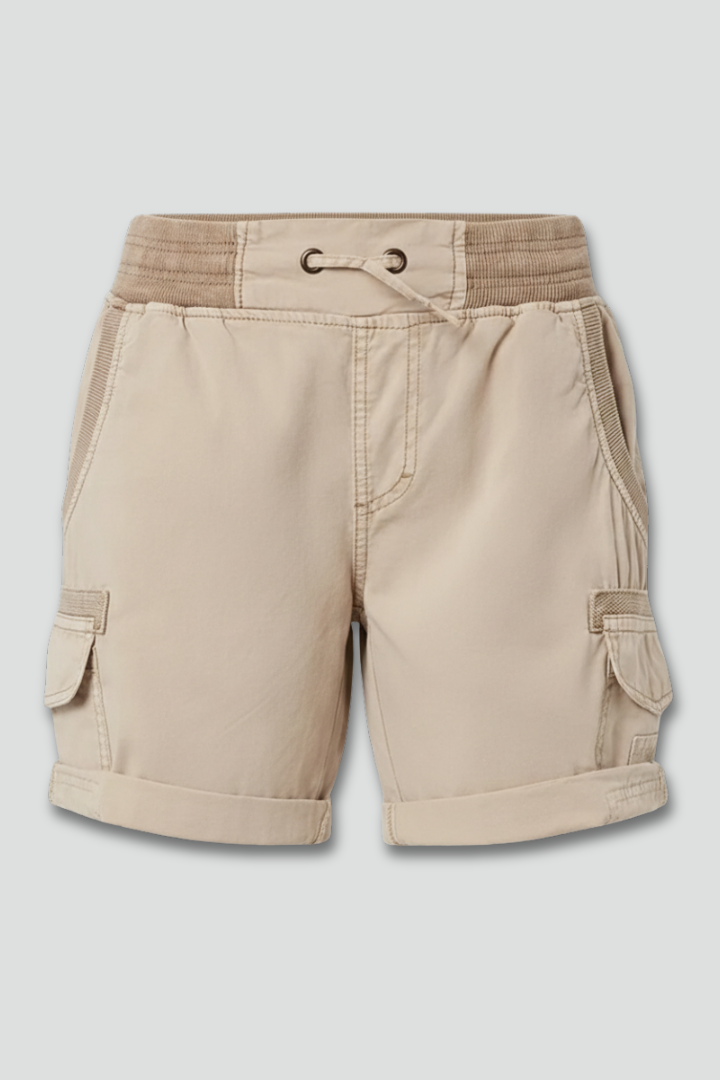 Women’s Cargo Shorts with Drawstring and Side Pockets