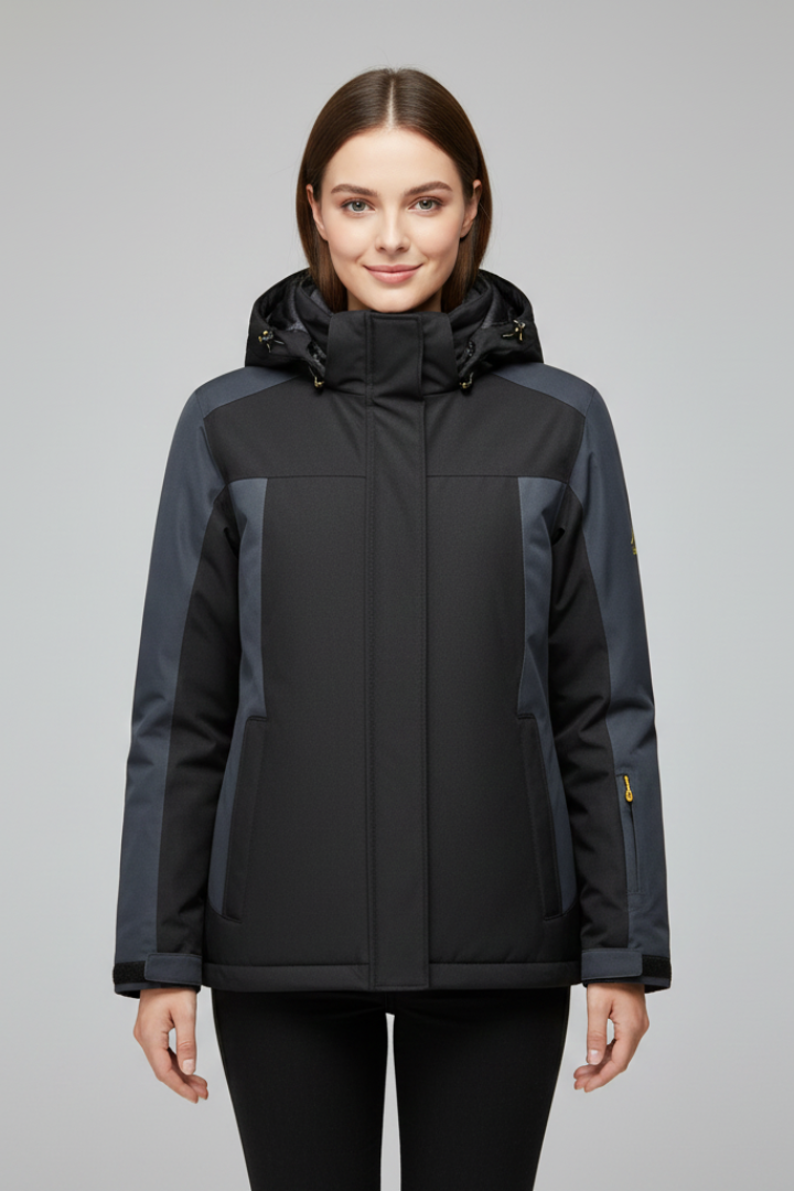 Women’s Jacket with Hood and Zip