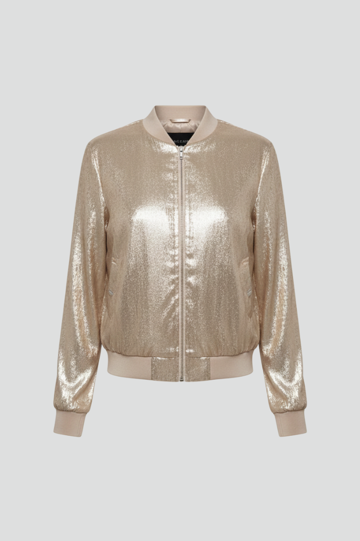 Women’s Jacket with Zipper and Side Pockets