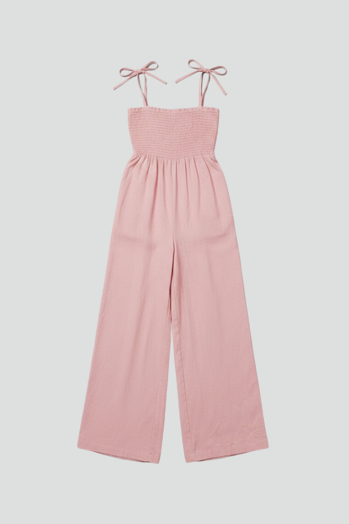 Women’s Jumpsuit with Adjustable Straps and Wide Legs