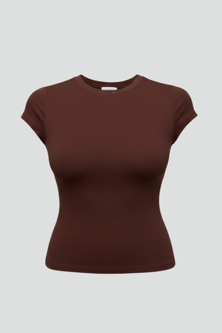 Women’s T-Shirt with Crew Neck and Short Sleeves