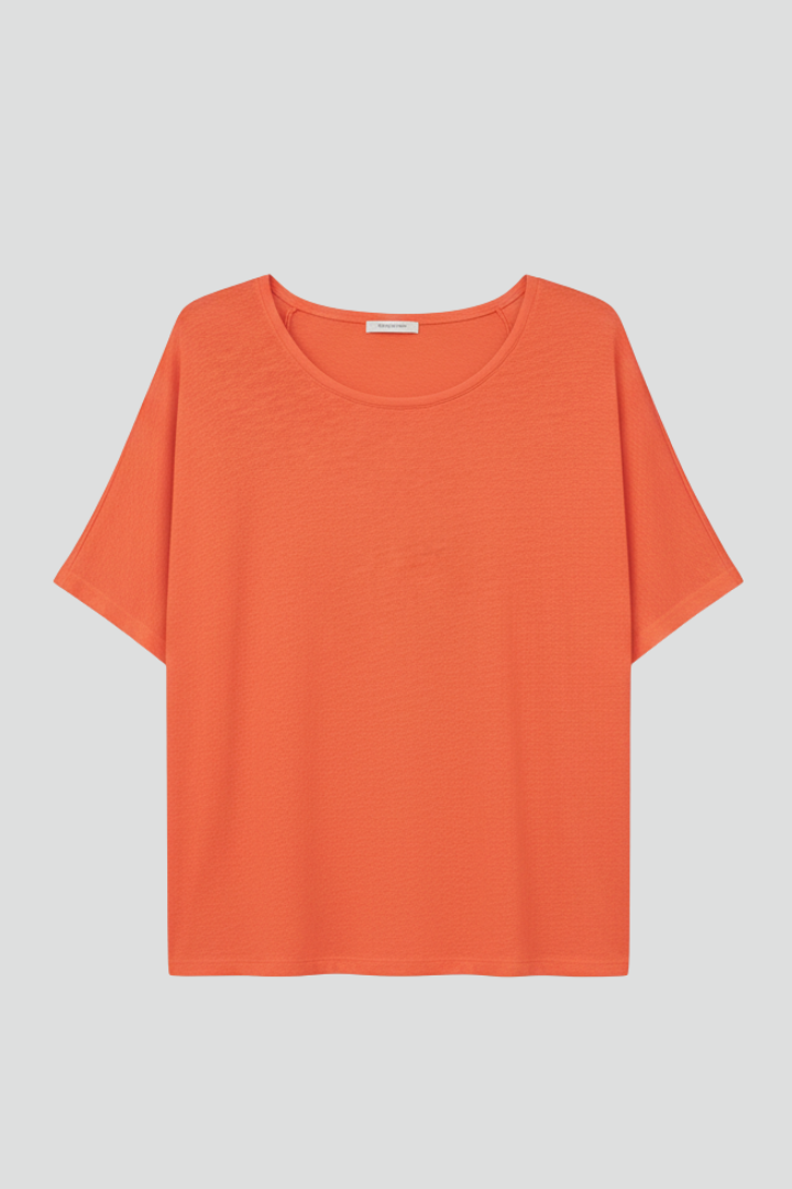 Women’s T-Shirt with Round Neckline and Short Sleeves