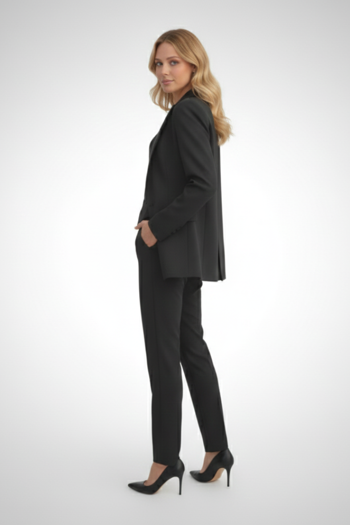 Women’s Three-Piece Suit with Blazer and Waistcoat