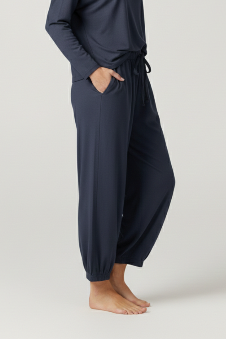 Women’s Trousers with Drawstring Waist and Elastic Cuffs