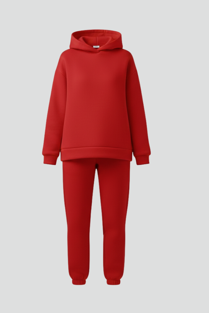 Women’s Two-Piece Set with Hoodie and Joggers