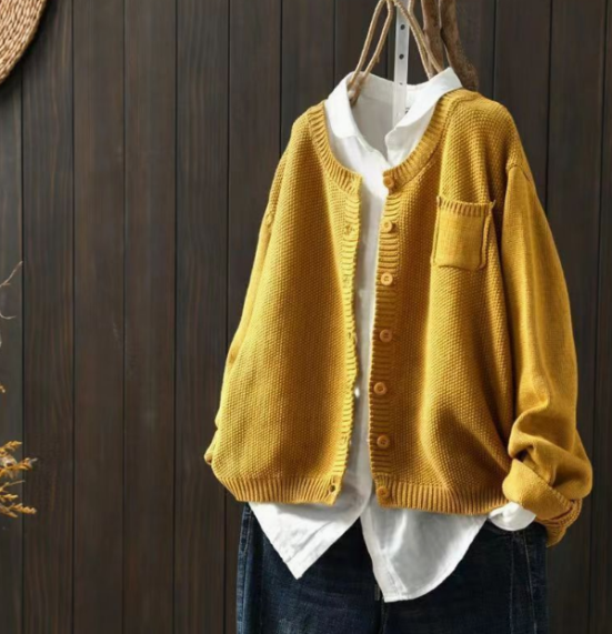Alice | Classic Button-Up Cardigan