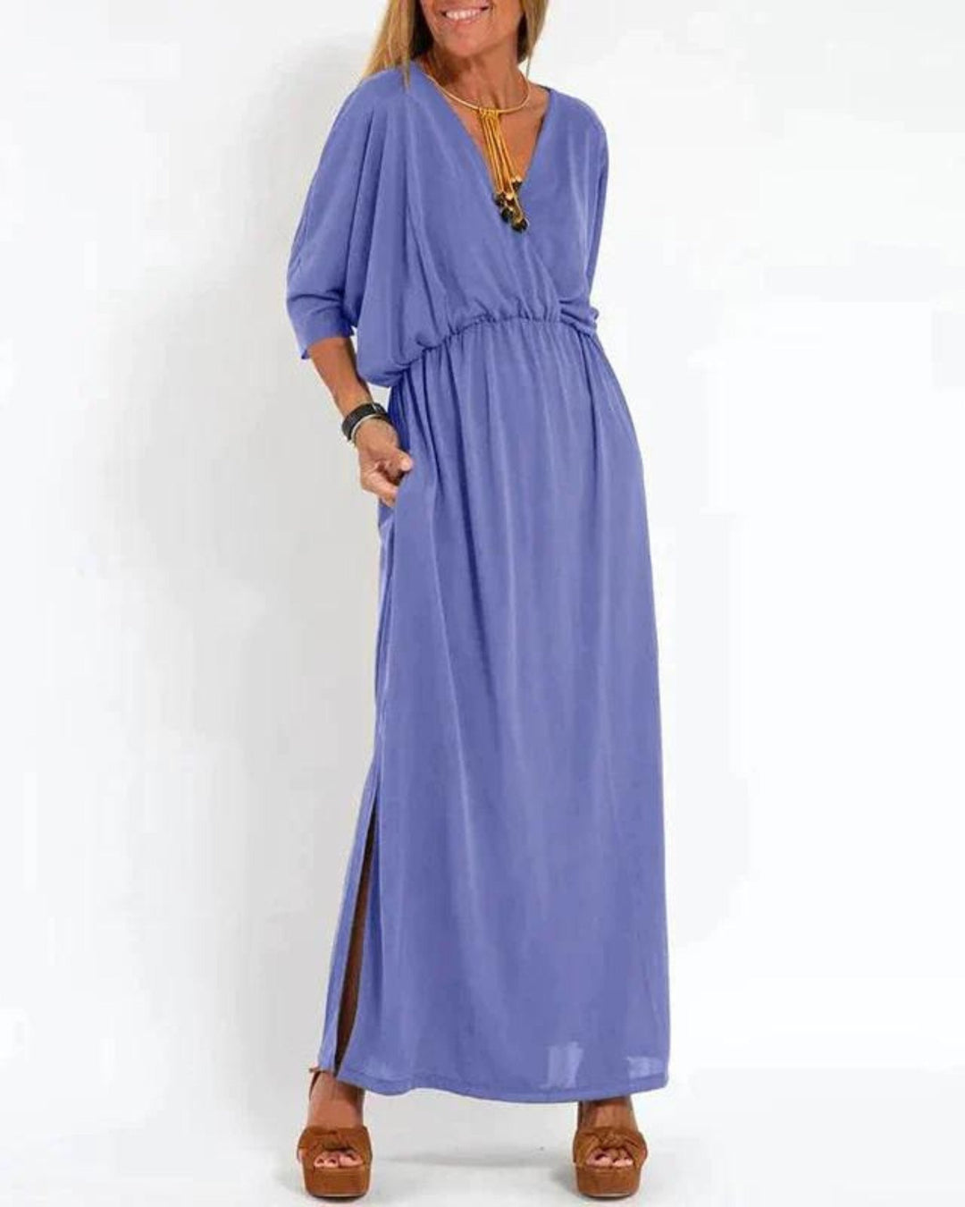 Abigail | Sandy Long Vintage Dress