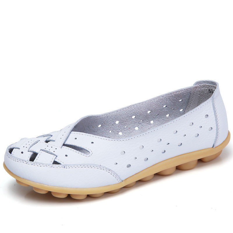 Eliana™ - Ultra comfortable ballerina shoes in leather