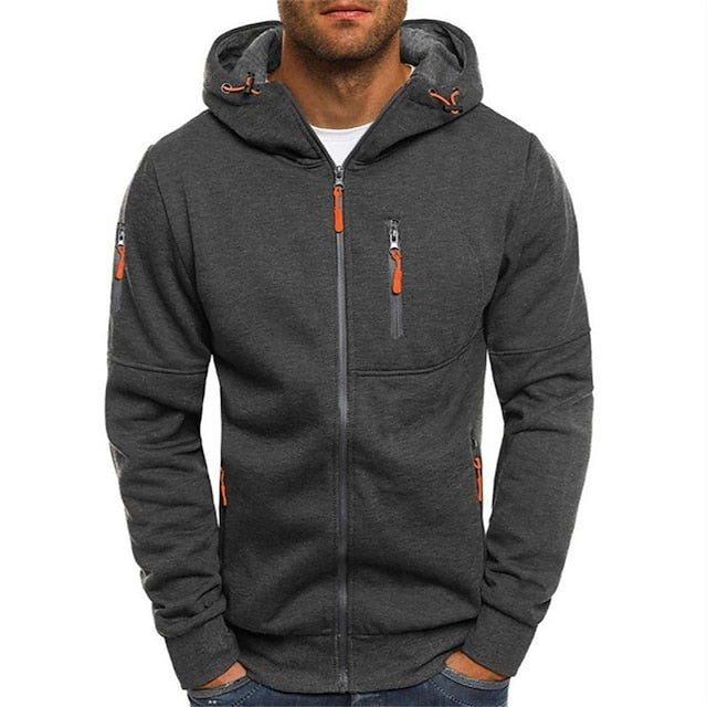 Adolf | Stylish Zip-Up Hooded Jacket