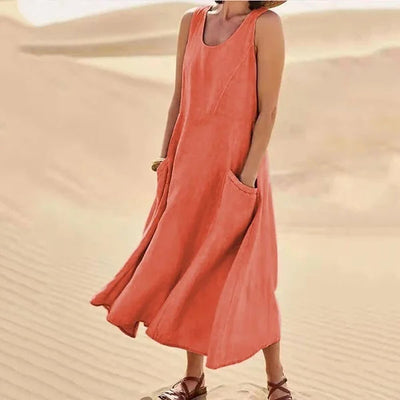 Leia™ - Linen Dress