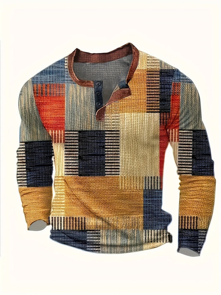 Harry | Men’s Casual Henley Shirt