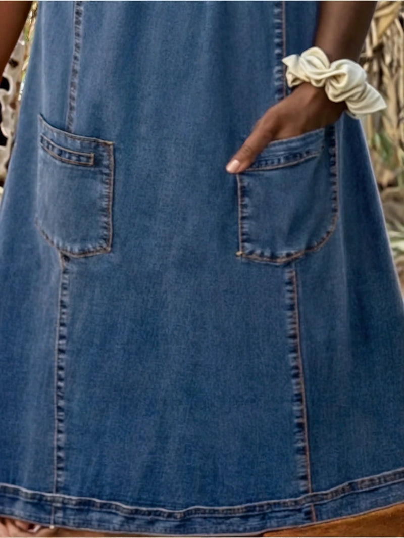 Matilda - Soft Denim Dress