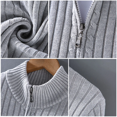 Enrick | Zipper Cardigan