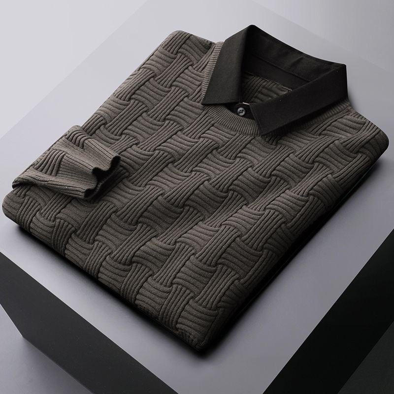 Finn | Elegant Polo Sweater