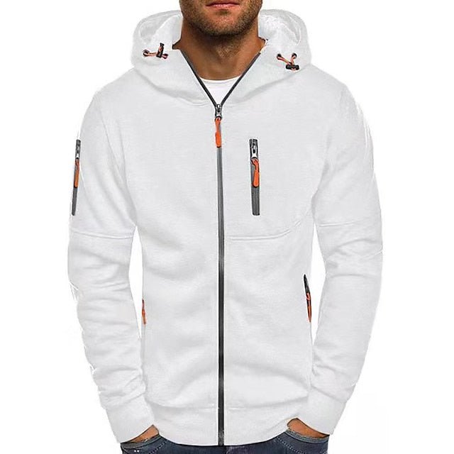 Adolf | Stylish Zip-Up Hooded Jacket