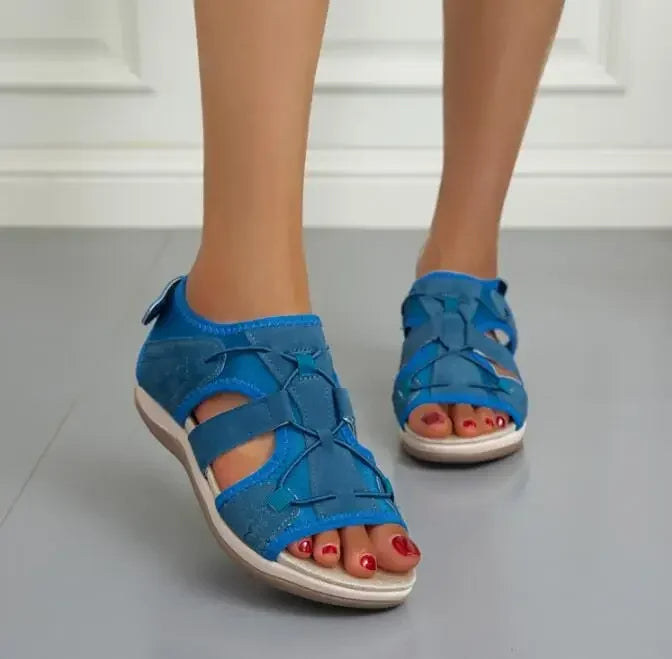 Liora™ - Stylish Adjustable Summer Sandals with Arch Support