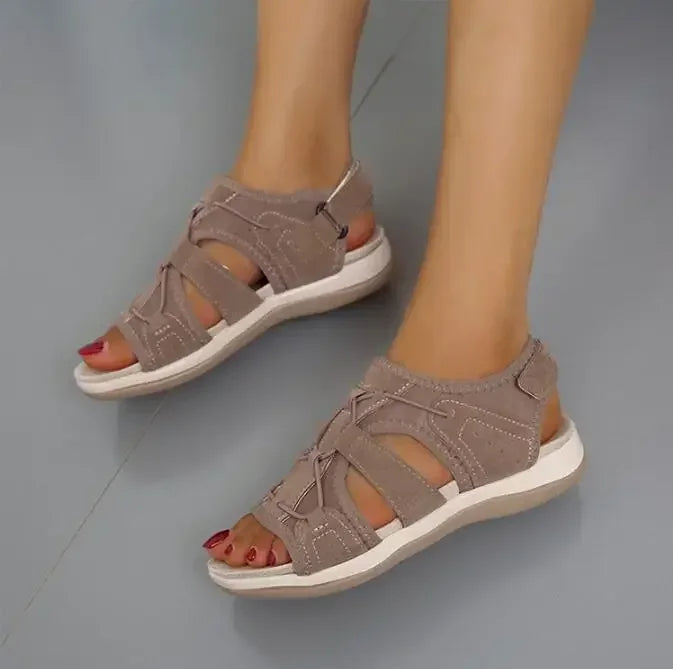 Liora™ - Stylish Adjustable Summer Sandals with Arch Support