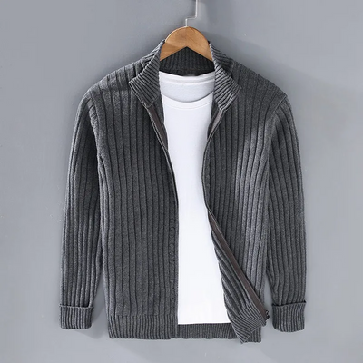 Enrick | Zipper Cardigan