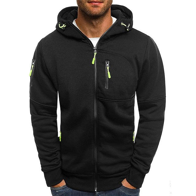 Adolf | Stylish Zip-Up Hooded Jacket