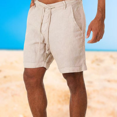 Caleb | Linen Men's Shorts