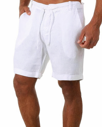 Caleb | Linen Men's Shorts