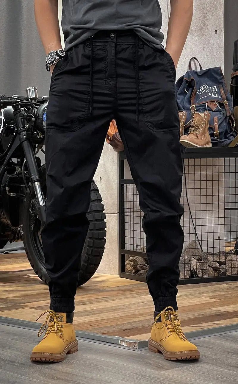 Marco | Stretch cargo trousers with pockets
