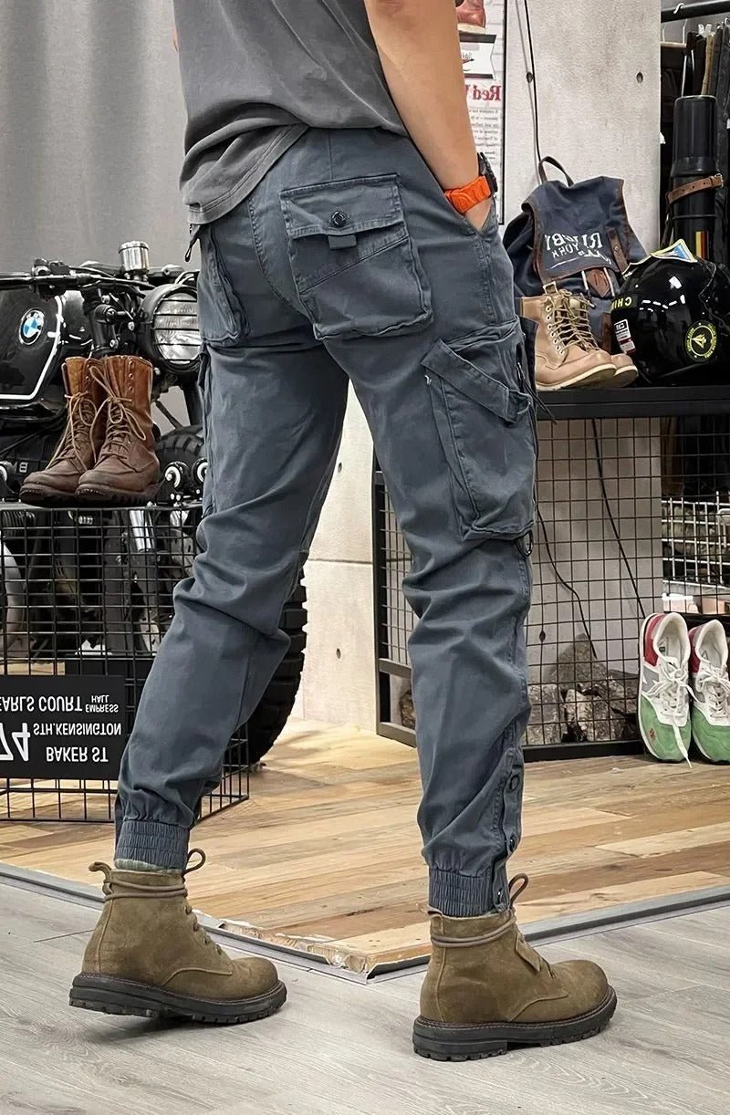 Marco | Stretch cargo trousers with pockets
