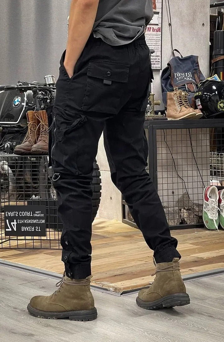 Marco | Stretch cargo trousers with pockets