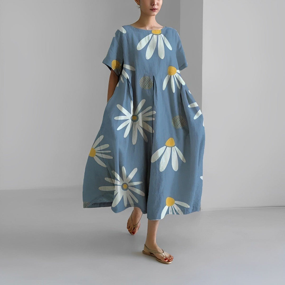 Naomi | Boho Floral Spring Maxi Dress