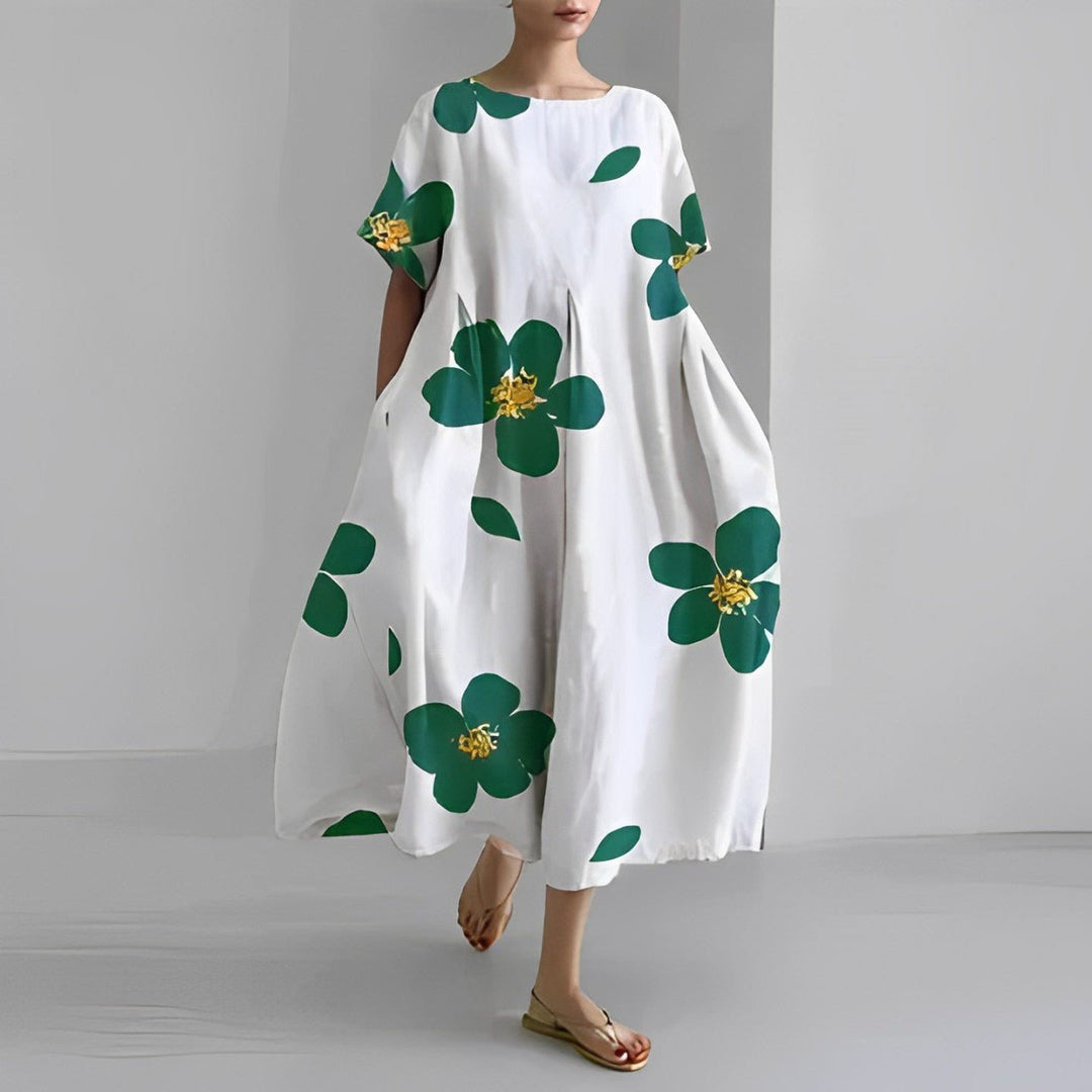 Naomi | Boho Floral Spring Maxi Dress