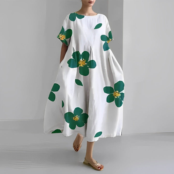 Naomi | Boho Floral Spring Maxi Dress