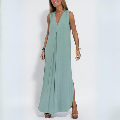 Sole™ - Elegant Summer Dress + Free Shoulder Wrap