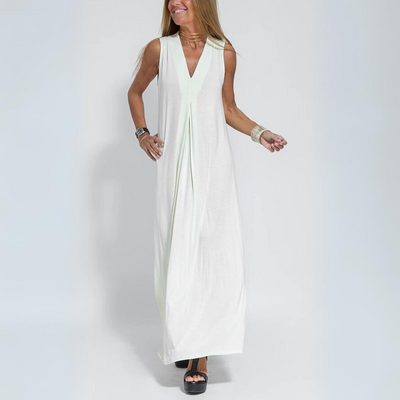 Sole™ - Elegant Summer Dress + Free Shoulder Wrap