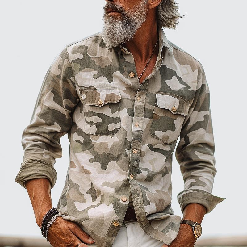 Michel | Military Design Shirt