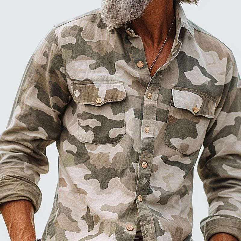 Michel | Military Design Shirt