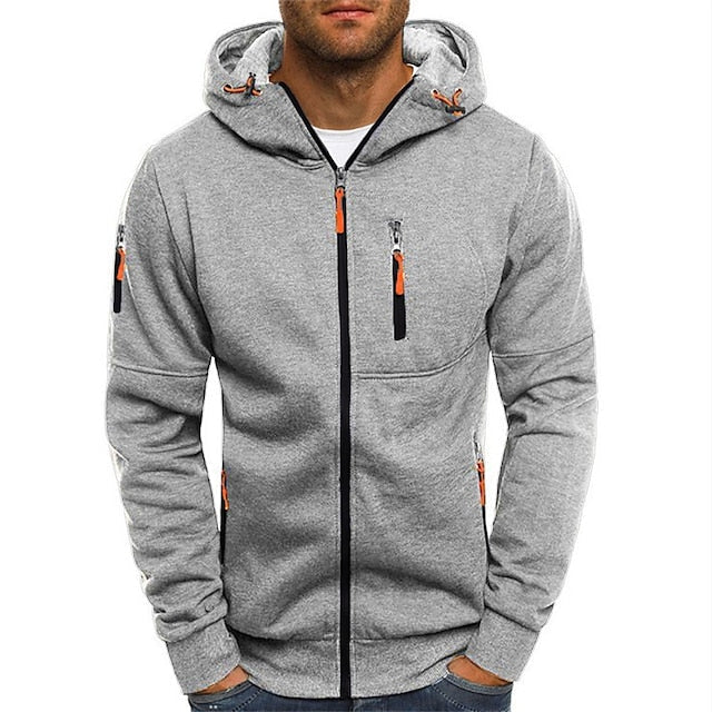 Adolf | Stylish Zip-Up Hooded Jacket