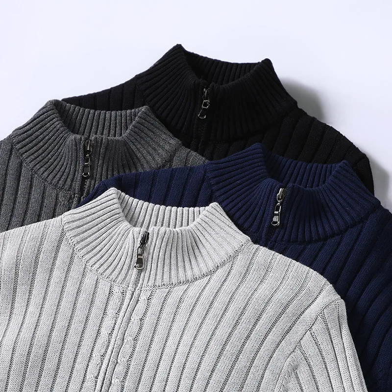 Enrick | Zipper Cardigan