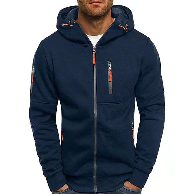 Adolf | Stylish Zip-Up Hooded Jacket